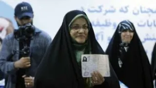 Первая женщина зарегистрировалась на выборах президента Ирана