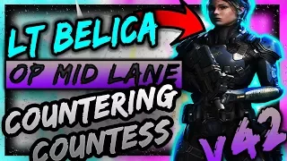 Paragon V42 LT BELICA MID| HOW TO COUNTER COUNTESS| BELICA IS INSANELY STRONG| BULLYING MID LANE