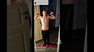 6 month body transformation from 14-15 years old (at home)