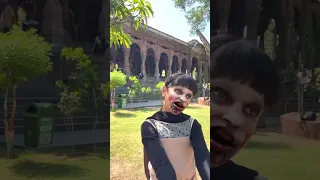 Part 2 || Zombie Attack 🧟‍♂️|| Jashvi Vishvi || #shorts #trending #viral #youtubeshorts