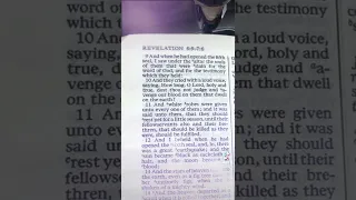 The Fifth Seal 🕯️Revelation 6 : 9-11 In The Bible 📖✨💫