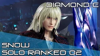 DOUBLE HITS! Dissidia Final Fantasy NT (DFFNT) - Snow Ranked Solo Matches 02 [Diamond C → B]
