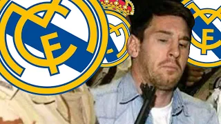 Real Madrid Bullying Messi for 2 min straight