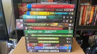 MY COMPLETE GODZILLA/MONSTERVERSE DVD COLLECTION/DISCUSSION!