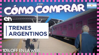 Cómo comprar pasajes en Trenes Argentinos: Paso a paso y confirmación del viaje