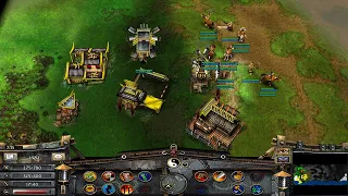 Battle Realms ZE v1.58.1 | 1vs1 | Wills VS Wako (3 old games in 1 video)