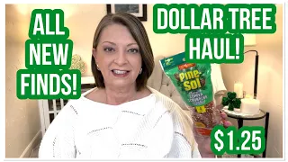 DOLLAR TREE HAUL | ALL NEW FINDS | $1.25 | WOW | THE DT NEVER DISAPPOINTS😁 #haul #dollartree