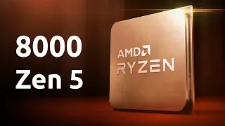 AMD Zen 5 для Ryzen 8000 - ВОТ ЭТО МОЩЬ!