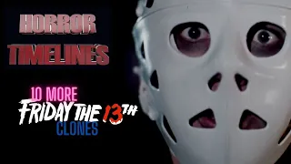 10 More Friday the 13th Clones and Knockoffs : Horror Timelines Lists Episode 30