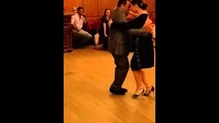 Ruth Hernandez & Jon Tariq.  Milonga Demo