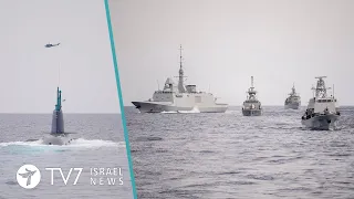 Israel-France-Greece-Cyprus end EastMed drill; Iran shunned from Syria talks - TV7 Israel News 12.03