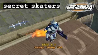 Tony Hawk's Pro Skater 4 (PS2) - Secret Skaters