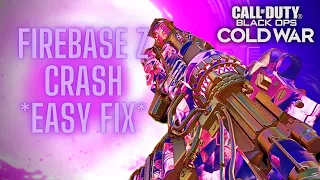 FireBase Z Crash/Freeze *EASY FIX* Tutorial (Temporary) Console - Black Ops Cold War