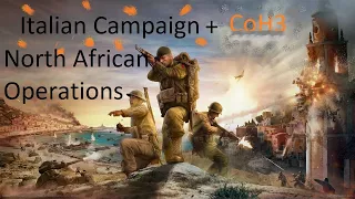 Company of Heroes 3 | Italian Campaign + North African Operations | Full Walktrough | No Commentary