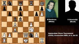 Amazing Chess Game: Manuel Bosboom vs Vincent Ouwendijk - Amsterdam (2006)