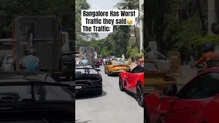 Bangalore Traffics are Best🫶🔥