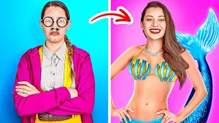 INCREDIBILI TRUCCHI DI BELLEZZA E IDEE DI MAKEOVER PER RAGAZZE || Diventa Popolare Con 123GO Like!