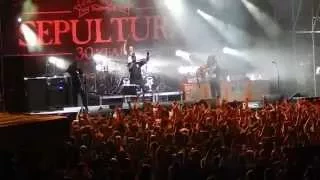Sepultura - Roots Bloody Roots (Budapest, Barba Negra Track 2015.07.21.)