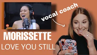 Vocal Coach reacts to Morissette Amon-"Love you Still" Wishbus