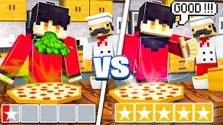 WORST vs BEST Reviewed Restaurant in MINECRAFT!