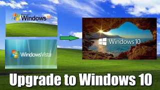 ✅You can still download and install Windows 10 instead of Windows XP/Vista. Step by step