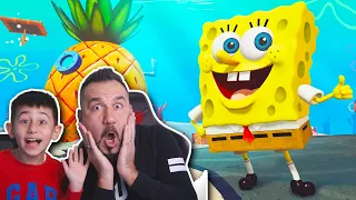 SÜNGERBOB ROBOTLARLA SAVAŞIYOR! | PS5 SPONGEBOB AND SQUARE PANTS battle for bikini bottom oynuyoruz