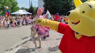 Детские представления в День защиты детей в Бельцах