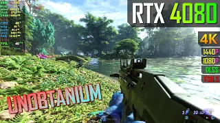 Testing Avatar with Unobtanium settings on the RTX 4080!