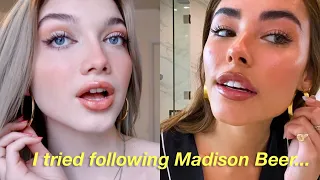 I Tried Following Madison Beer's Vogue Makeup Tutorial....