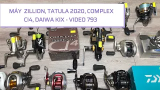 Máy Câu Nhật : Complex Ci4 , Daiwa Kix, Exsence , Zillion, Tatula , Penn- video 793