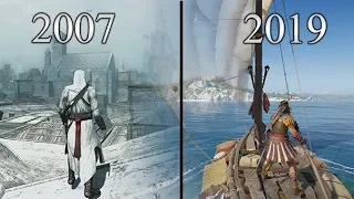 EVOLUTION OF ASSASSIN'S CREED GAMES|2007-2019