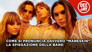 Come si pronuncia "Måneskin": la spiegazione della band da Linus e Nicola