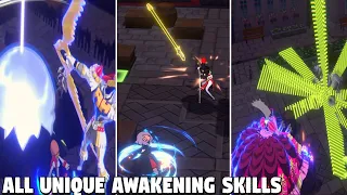 Persona 5 Tactica - ALL Unique Persona Awakening Skills