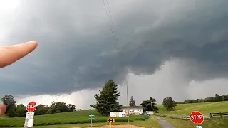 Tornadic Supercell Chase in the Shenandoah Valley 8.7.23