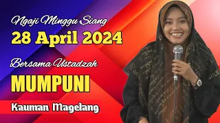 Ngaji Minggu Siang 28 April 2024 bersama ustadzah Mumpuni Handayayekti ceramah Ngapak paling ngakak