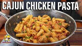 Creamy Cajun Chicken Pasta: perfect for a busy weeknight!
