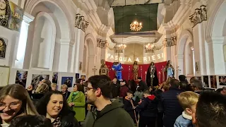 Apertura chiesa SS Crocifisso per la festa di Pasqua  a Riesi 2024