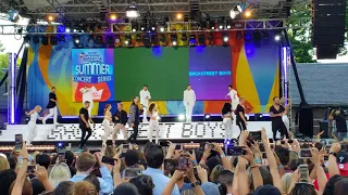 BSB, SOUNDCHECK GMA Good Morning America, "Backstreet's Back 2" 6/13/18