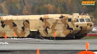 DT-10PM two section tracked all-terrain amphibious carrier vehicle Vityaz Russia Russian army