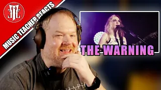 Music Teacher Reacts | THE WARNING - Hell You Call A Dream