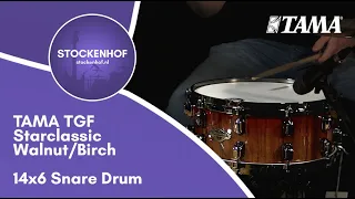 TAMA TGF Starclassic Walnut/Birch Tigerwood outer 14x6 Snare Drum