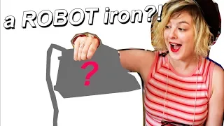 ROBOT iron that moves on its own?!