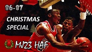 Michael Jordan Highlights vs Knicks (1986.12.25) - 30pts, Goes off in Christmas!