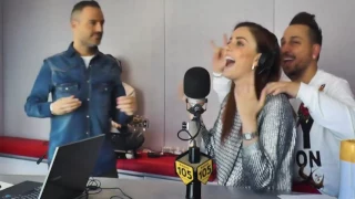 Annalisa canta "Ti sento" a @radio105