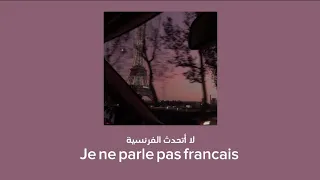 Namika - Je ne parle pas français انا لا أتحدث الفرنسية //بدون موسيقى + ترجمة vocals only