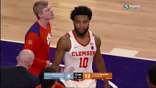 North Carolina at Clemson  NCAA Men's basketball January 30, 2018