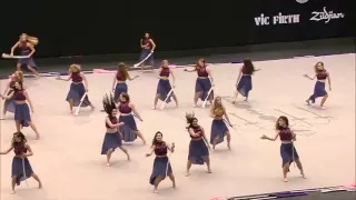 University of Georgia Winterguard 2015 "Chandelier"