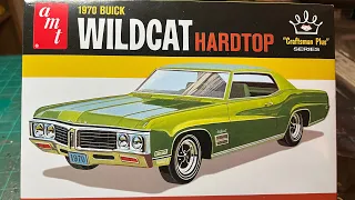 Full build of the 1970 Buick Wildcat by AMT