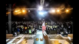 Shatta Wale Energetic Performance at Berekum + Schooled an Upcoming Artist