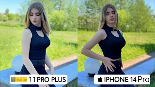 Realme 11 Pro Plus VS iPhone 14 Pro Camera Test Comparison | ANDROID VS IPHONE